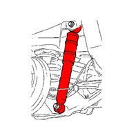 Stoßdämpfer-Opel-HA-1-Stück