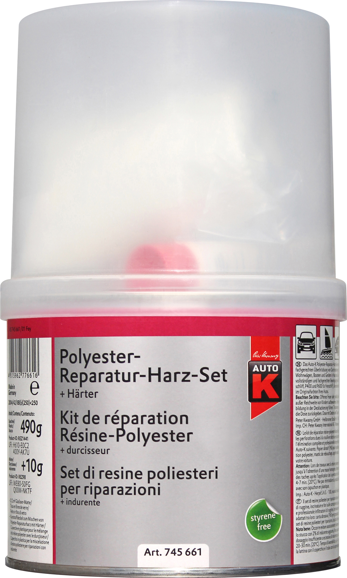 Auto-K-Polyester-Reparaturharz-500-g