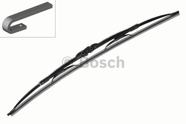 Bosch Standard Wischblatt Nr. H 550 Heckscheibenwischer, 1 Stück