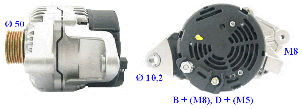 FRIESEN-Lichtmaschine-Opel-9040430