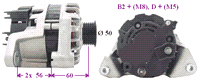 FRIESEN-Lichtmaschine-Opel-9041250