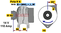 FRIESEN-Lichtmaschine-Renault-9042201