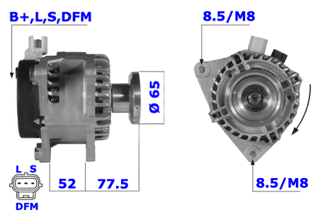 FRIESEN-Lichtmaschine-Ford-9090496