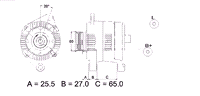 FRIESEN-Lichtmaschine-Citroën-Fiat-9090220