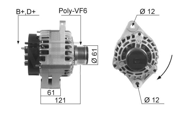 FRIESEN-Lichtmaschine-Opel-9090324