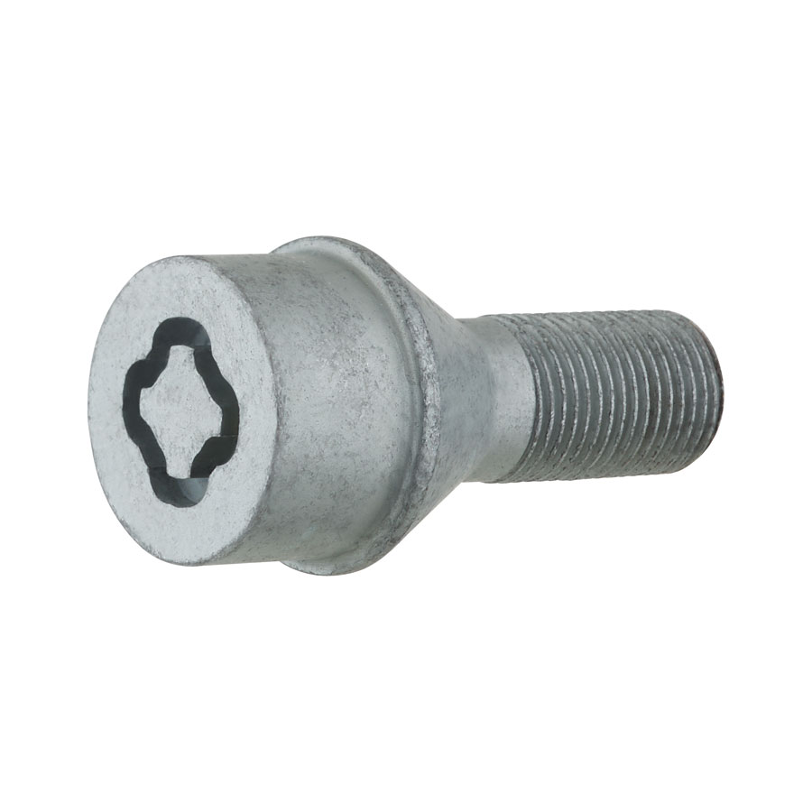 McGard-Felgenschlossbolzen-Kegelbund-M14-x-15-x-30-mm-in-Silber-1-Satz-=-4-Stück