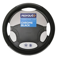 Norauto-Lenkradhhülle-schwarz-chrom-1-Stück