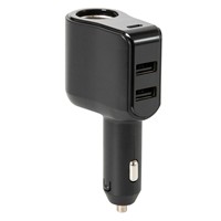 Norauto-Zigarettenanzünder-Adapter-2x-USB-A-+-1x-USB-C