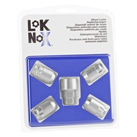 LokNox-Felgenschlossbolzen-Kugelbund-M14-x-15-x-267-mm-in-Silber-1-Set-=-4-Stück