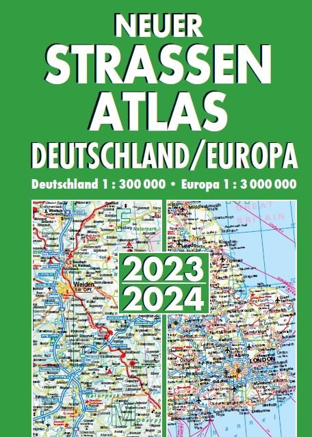 Neuer-Straßenatlas-2023/2024-für-Deutschland-und-Europa-Maßstab-1:300.000-und-1:3.000.000