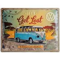 Nostalgic-Art-Retro-Blechschild-30x40cm-Motiv-VW-Bulli---Let´s-get-lost-1-Stück