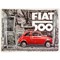 Nostalgic-Art-Retro-Blechschild-30x40cm-Motiv-Fiat-500---Red-car-in-the-street-1-Stück