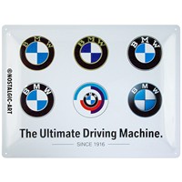 Nostalgic-Art-Retro-Blechschild-30x40cm-Motiv-BMW---Logo-Evolution-1-Stück