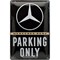 Nostalgic-Art-Retro-Blechschild-20x30cm-Motiv-Mercedes---Parking-Only-1-Stück