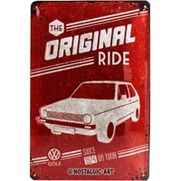 Nostalgic-Art-Retro-Blechschild-20x30cm-Motiv-VW-Golf---Original-Ride-1-Stück