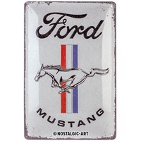 Nostalgic-Art-Retro-Blechschild-20x30cm-Motiv-Ford-Mustang---Logo-1-Stück