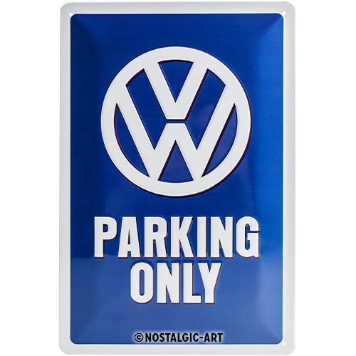 Nostalgic-Art-Retro-Blechschild-20x30cm-Motiv-VW-Parking-Only-1-Stück