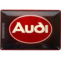 Nostalgic-Art-Retro-Blechschild-20x30cm-Motiv-Audi---Logo-Red-Shine-1-Stück