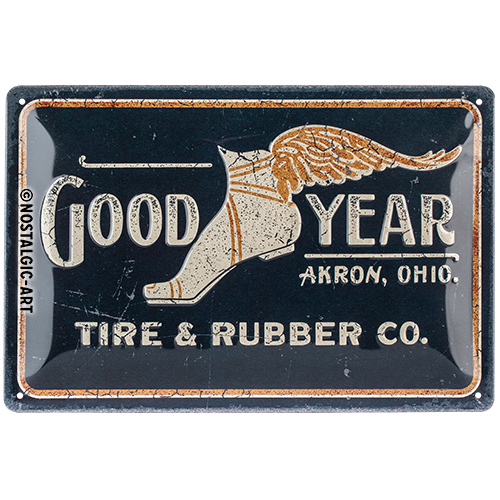 Nostalgic-Art-Retro-Blechschild-20x30cm-Motiv-Goodyear---Logo-1901-1-Stück