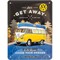 Nostalgic-Art-Retro-Blechschild-15x20cm-Motiv-VW-Bulli---Let*s-get-away-1-Stück