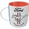 Nostalgic-Art-Tasse-Motiv-Ford-Mustang---Horse---Stripes-Logo-1-Stück