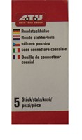 Kabel-Rundsteckhülse-4-mm-rot-Inhalt:-5-Stück