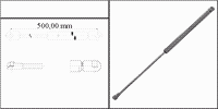 Stabilus-Gasfeder-Heckklappe-Seat-6391PB