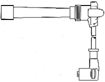 Bremi-Zündkabel-Fiat-6A54/40