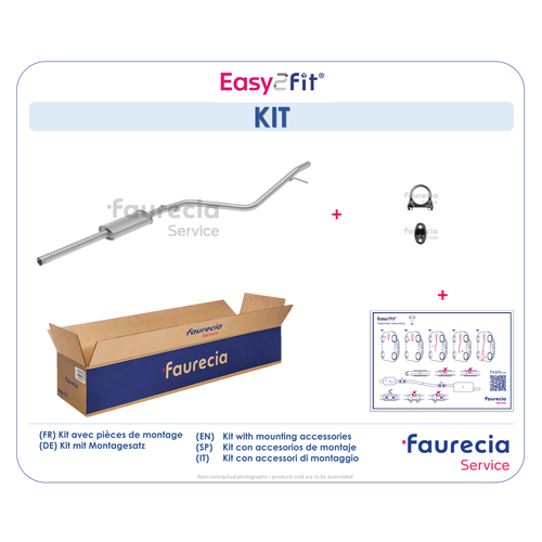 FAURECIA-MITTELSCHALLDAEMPFER-FS16014