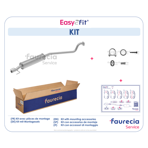 FAURECIA-MITTELSCHALLDAEMPFER-FS40418