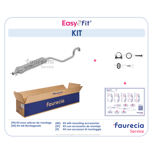 FAURECIA-MITTELSCHALLDAEMPFER-FS40455