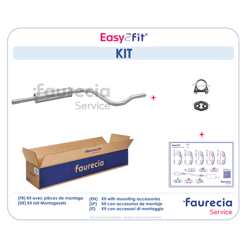 FAURECIA-MITTELSCHALLDAEMPFER-FS80231