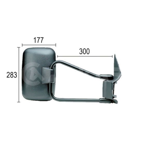 Alkar-Außenspiegel-Mercedes-Rechts-9202962