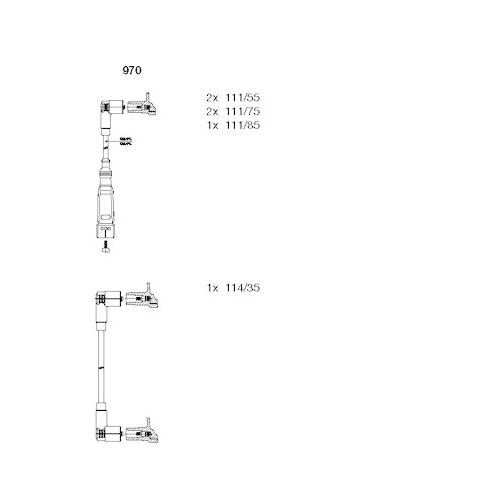 Bremi-Zündkabelsatz-Audi-970