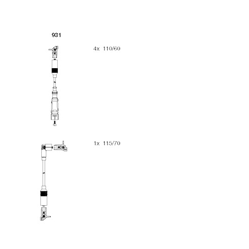Bremi-Zündkabelsatz-Audi-931